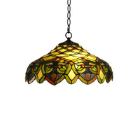 Tiffany-style Ariel Hanging Ceiling Fixture