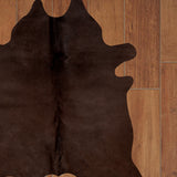 72" x 84" Tan and White Cowhide - Rug