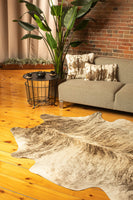 72" x 84" Dark Brindle Cowhide - Rug