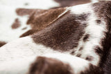 72" x 84" Brown White Cowhide - Rug