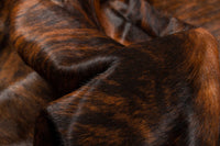 72" x 84" Dark Brindle Cowhide - Rug