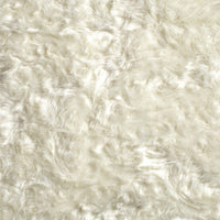 72" x 72" x 1.5" Off White Octo Faux Sheepskin - Area Rug