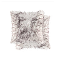 18" x 18" x 5" Gradient Chocolate Faux  Pillow 2 Pack