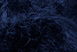 24" x 72" Ink Blue Faux Fur Sheepskin Rug