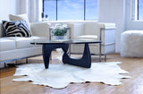 60" x 84" Off White Cowhide  Rug