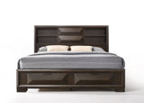 91' X 79' X 53' Espresso Eastern King Storage Bed