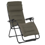 Zero Gravity Recliner - Black Frame - Taupe Fabric