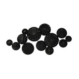 Chic Textured Metal Wall Decor