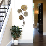 Water Lilies Metal Wall Decor