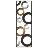 Metallic Black Frame Wall Art