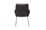 Dark Gray Modern Accent or Side Chair