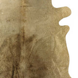 72" x 84" Taupe Cowhide  Area Rug