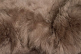 24" x 36" Taupe Sheepskin Single Long-Haired - Rug