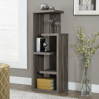 Dark Taupe Bookcase