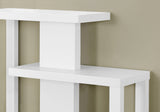 11.75" x 31.5" x 34" White Finish Hall Console Accent Table