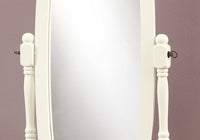 20" x 23" 59" Walnut Oval Wood Frame  Mirror