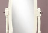 20" x 23" 59" Walnut Oval Wood Frame  Mirror