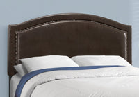 64.5" x 85.75" x 51.5" Grey Foam Solid Wood Linen  Queen Size Bed