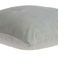 Shimmy Gray Rayon Solid Color Pillow Cover
