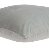 20" x 0.5" x 20" Transitional Gray Solid Pillow Cover