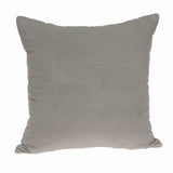 Super Soft Gray Solid Pillow Cover