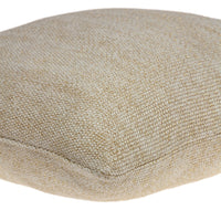 Casual Oatmeal Tweed Accent  Pillow Cover