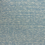 20" x 0.5" x 20" Transitional Blue Cotton Pillow Cover