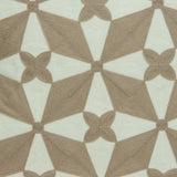 20" x 0.5" x 20" Transitional Beige and White Accent Pillow Cover
