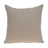 20" x 0.5" x 20" Beautiful Transitional Tan Pillow Cover