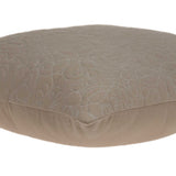 20" x 0.5" x 20" Beautiful Transitional Tan Pillow Cover