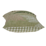 20" x 0.5" x 14" Charming Tropical Green Pillow Cover