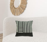 18" x 5" x 18" Transitional Multi Colored Pillow Cover With Poly Insert