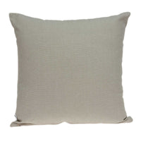 20" x 0.5" x 20" Elegant Transitional Beige Accent Pillow Cover