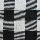 Square Buffalo Check Gray Accent Pillow