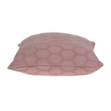 20" x 7" x 20" Transitional Pink Pillow Cover With Poly Insert