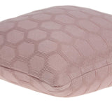 20" x 7" x 20" Transitional Pink Pillow Cover With Poly Insert