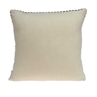 20" x 7" x 20" Elegant Transitional Tan Cotton Pillow Cover With Poly Insert