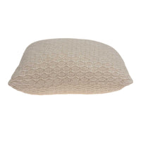 20" x 7" x 20" Decorative Transitional Tan Pillow Cover With Poly Insert