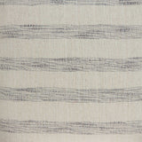 18" x 7" x 18" Beige Printed Striped Tassel Pillow Cover With Down Insert