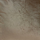 20" x 7" x 20" Transitional Taupe Solid Pillow Cover With Down Insert
