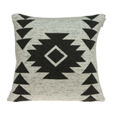 20" x 7" x 20" Southwest Tan Cotton Pillow Cover With Down Insert