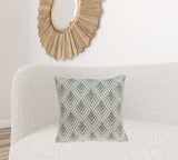 20" x 7" x 20" Charming Transitional Tan Pillow Cover With Down Insert
