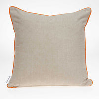 20" x 7" x 20" Multicolor Pillow Cover With Down Insert