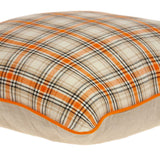 20" x 7" x 20" Multicolor Pillow Cover With Down Insert