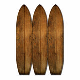 47 x 1 x 71 Brown Wood Coastal Surfboard  Screen