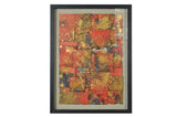 14 x 2 x 32 Multicolor Wood And Glass - Shadow Box