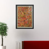 14 x 2 x 32 Multicolor Glass And Paper - Shadow Box