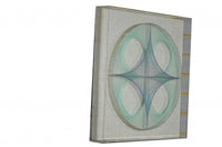 9 x 2 x 18 Multicolor Delectable Glass And Fabric - Shadow Box