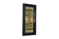 15 x 2 x 16 Black And Gold Glass - Shadow Box