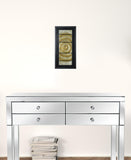 15 x 2 x 16 Black And Gold Glass - Shadow Box